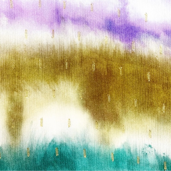 Zara Multicolored Tie Dyed Caftan Tunic Maxi Dress Blogger’s Favorite Fave - Picture 12 of 14